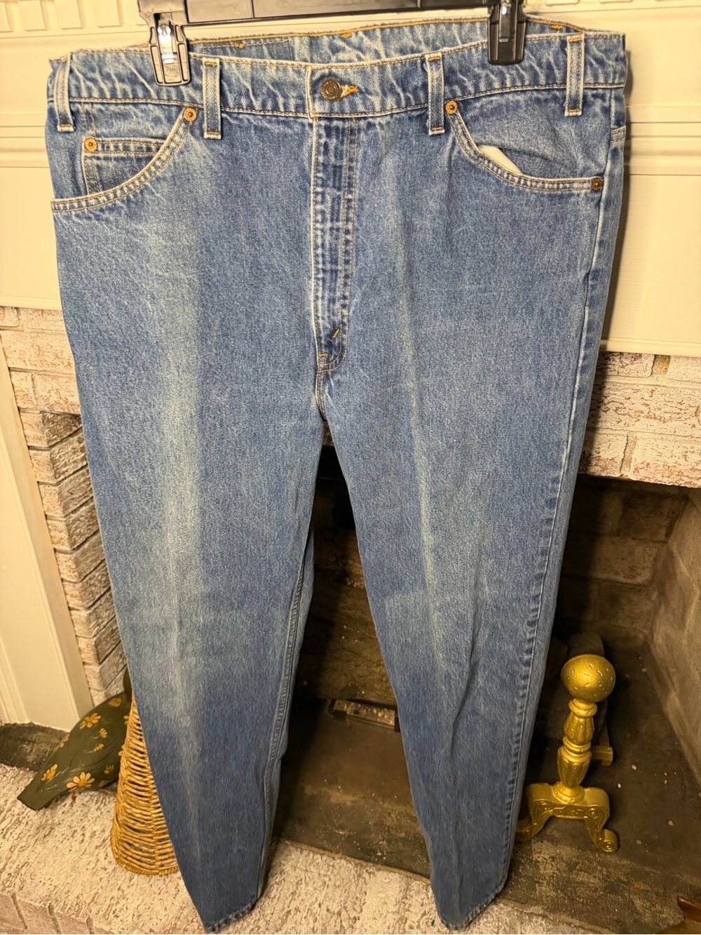 Vintage Levi's 505 Orange Tab Made in USA Jeans Men's 40x32 Regular Fit Straight